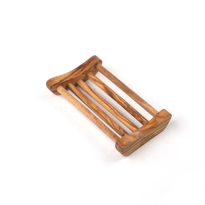 Soap Dish made of Tunisian Olive Wood
