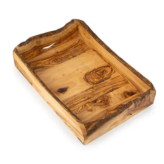 Rustic Wooden Serving Tray