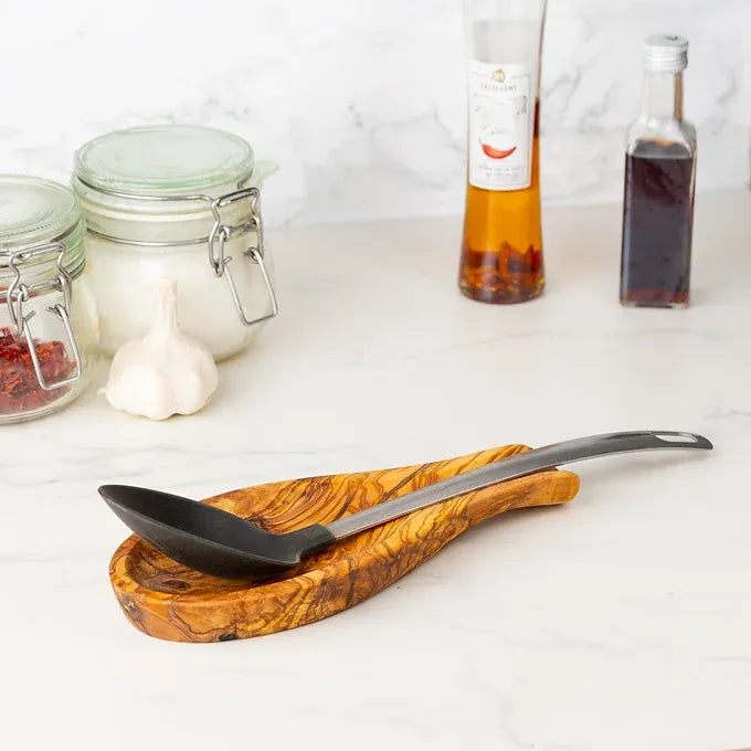 Spoon Rest made of Tunisian Olive Wood | Spoon Holder