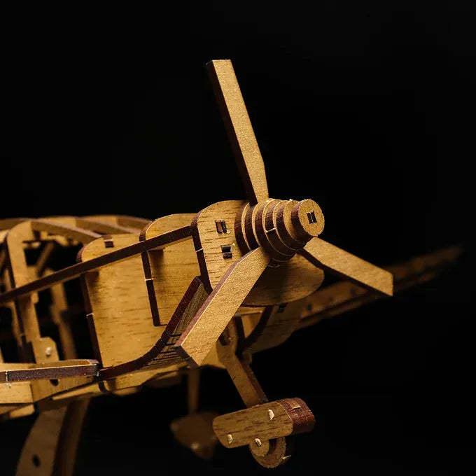 Airplane 3D Wooden Model Kit for Building