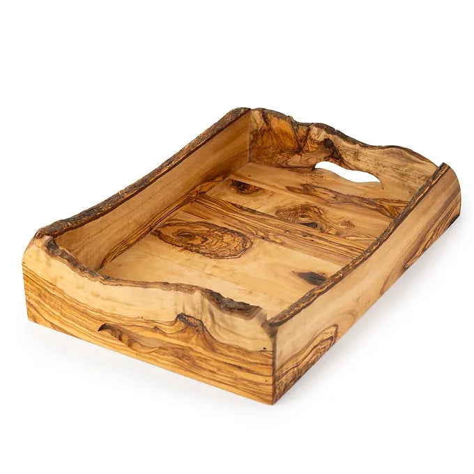 Rustic Wooden Serving Tray