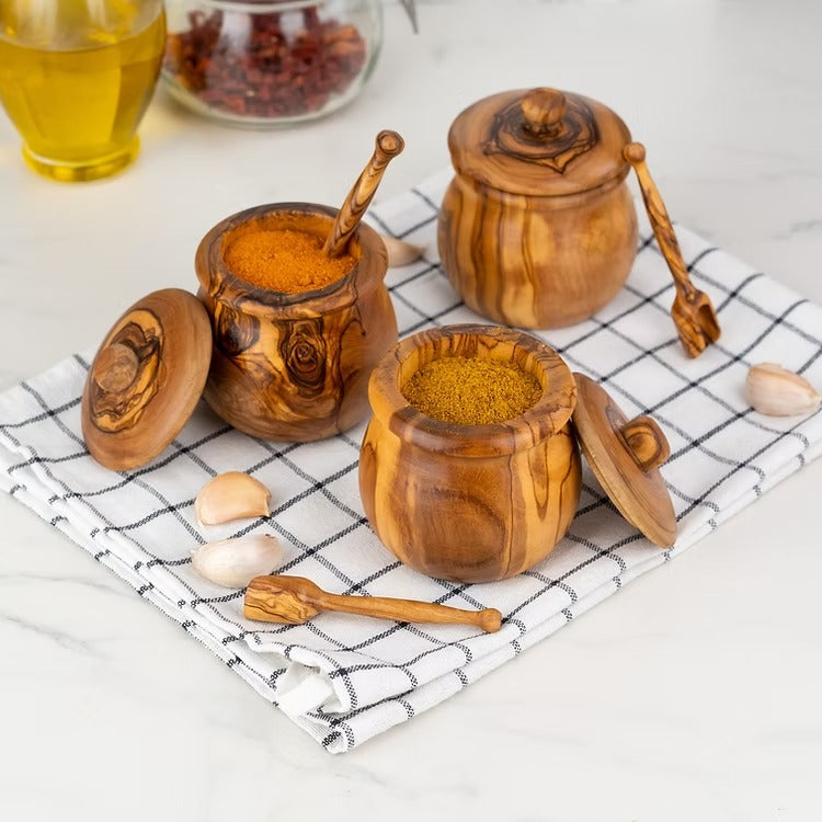 Set of 3 Spice Pot
