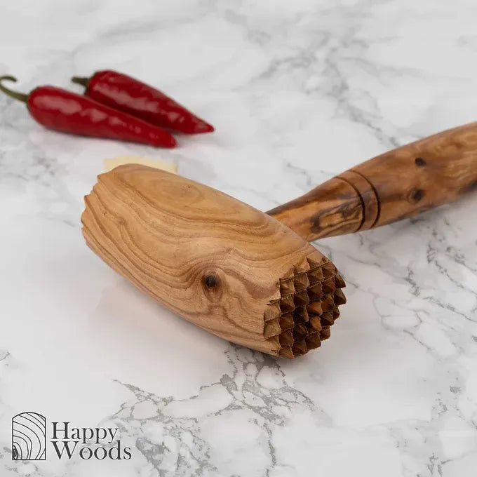 Meat Tenderizer Mallet made of Tunisian Olive Wood