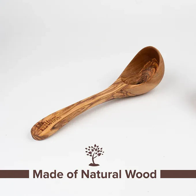 Wooden Ladles made of Tunisian Olive Wood