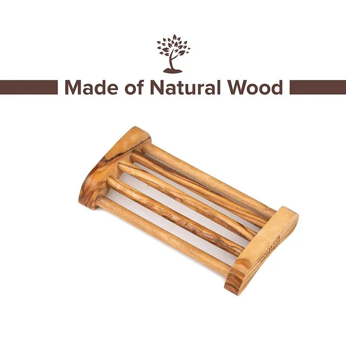 Soap Dish made of Tunisian Olive Wood
