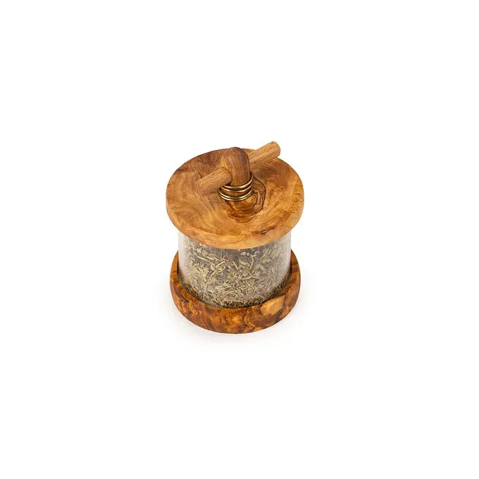 Herb Grinder - Weed Grinder handmade from Tunisian Olive Wood