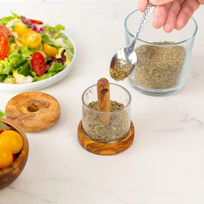 Herb Grinder - Weed Grinder handmade from Tunisian Olive Wood