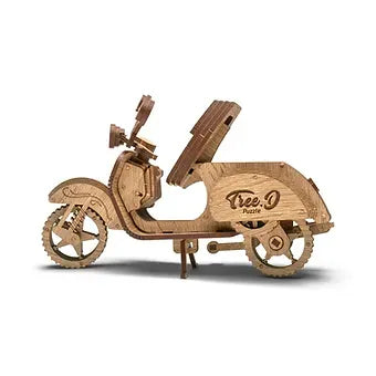 Motorcycle/Bike 3D Wooden Model Kit for Building