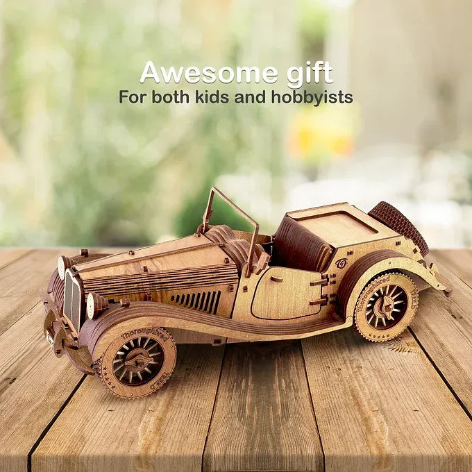 Car 3D Wooden Model Kit for Building