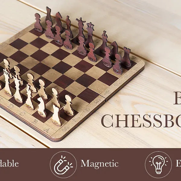 Book Foldable Chessboard