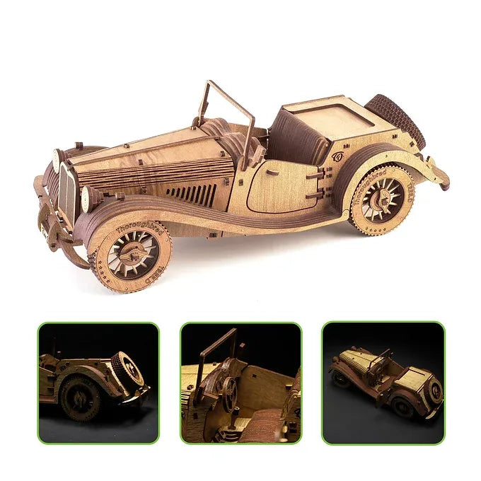 Car 3D Wooden Model Kit for Building