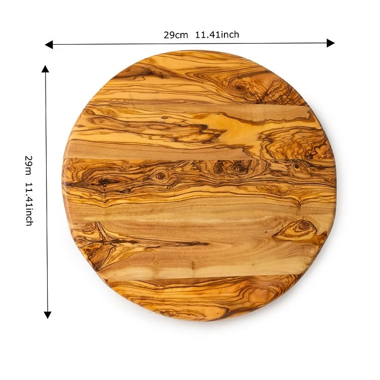 Round serving boards