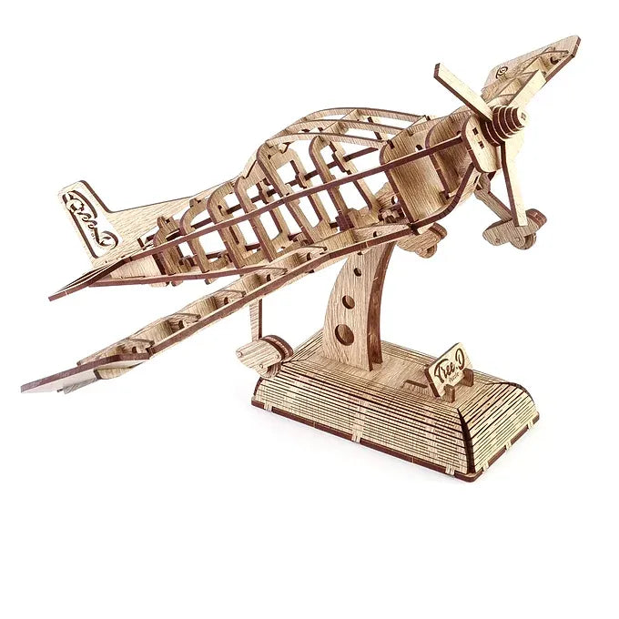 Airplane 3D Wooden Model Kit for Building