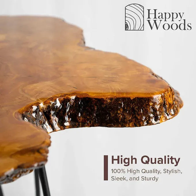End Table made of Olive Wood