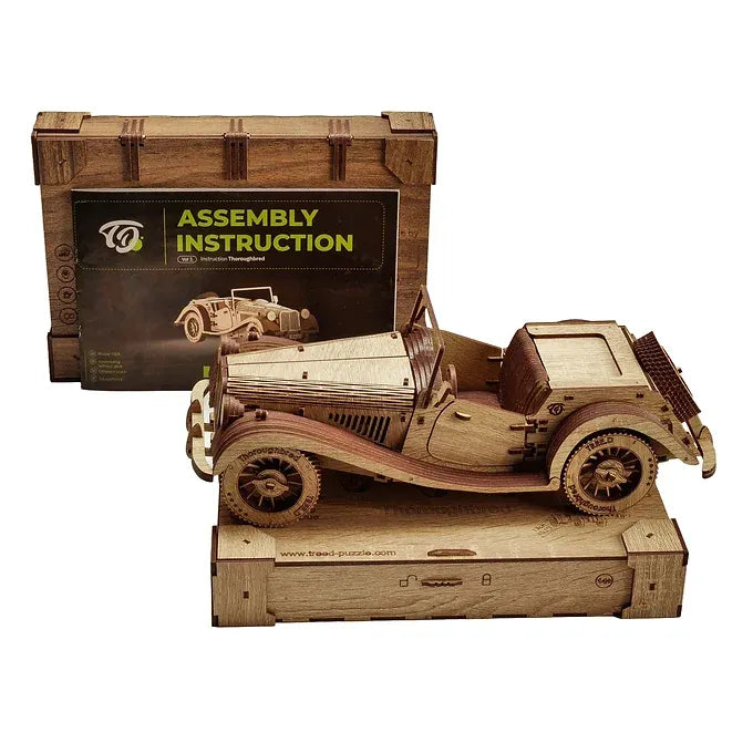Car 3D Wooden Model Kit for Building