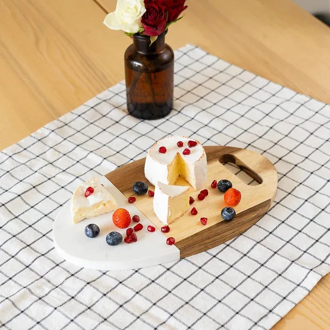 White marble board