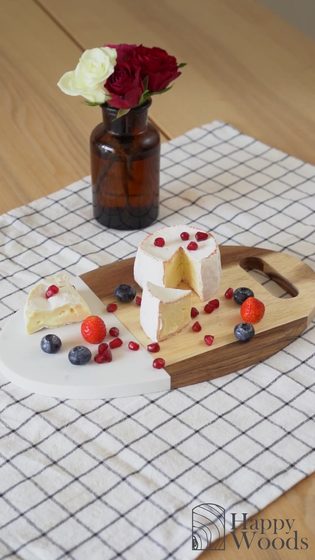 White marble board